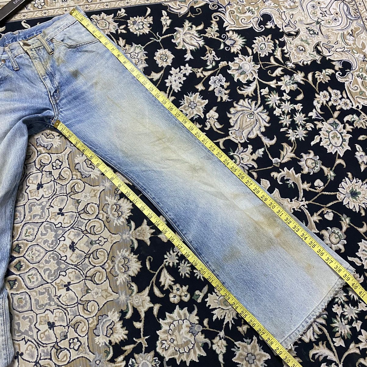 Big John Vintage 80s Big John Distressed Rusty Bell Bottom Jeans Size US 30 / EU 46 - 21 Thumbnail