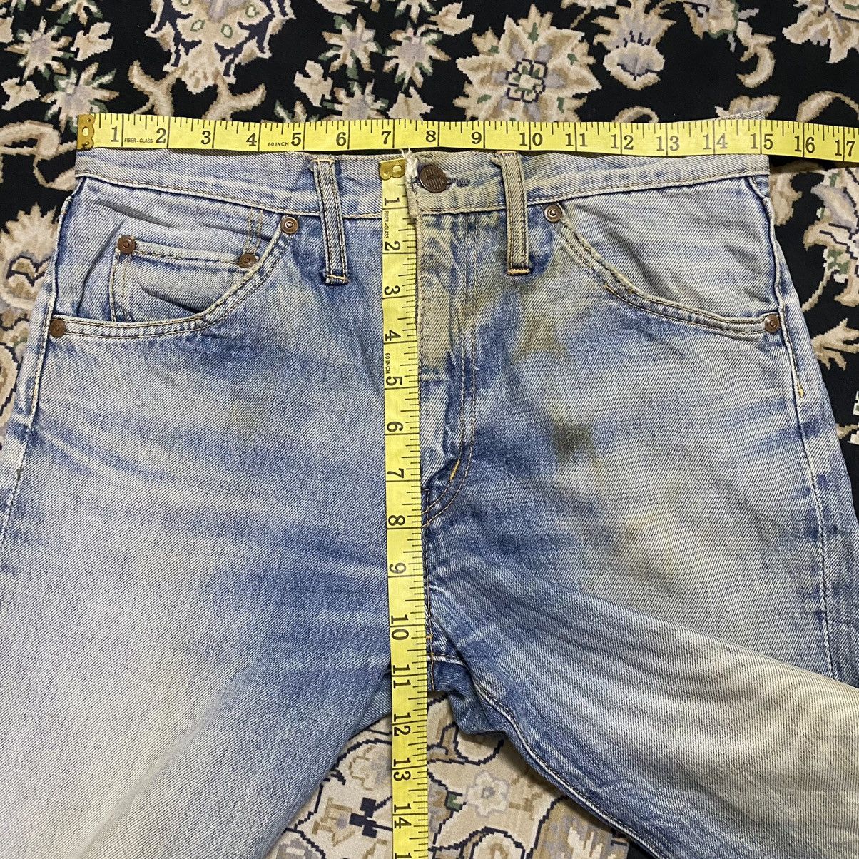 Big John Vintage 80s Big John Distressed Rusty Bell Bottom Jeans Size US 30 / EU 46 - 20 Thumbnail