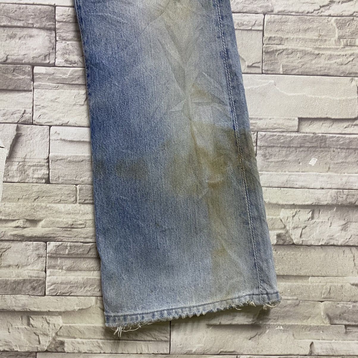 Big John Vintage 80s Big John Distressed Rusty Bell Bottom Jeans Size US 30 / EU 46 - 8 Thumbnail