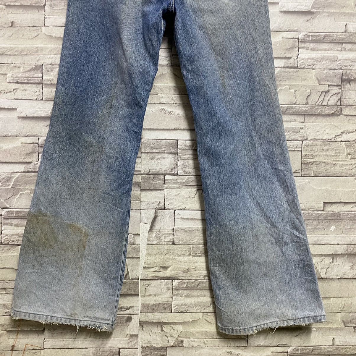Big John Vintage 80s Big John Distressed Rusty Bell Bottom Jeans Size US 30 / EU 46 - 14 Thumbnail