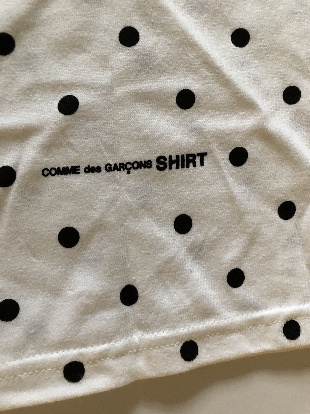 Supreme CDG Polka Dot Box Logo Tee L NEW 2012 Size US L / EU 52-54 / 3 - 3 Thumbnail