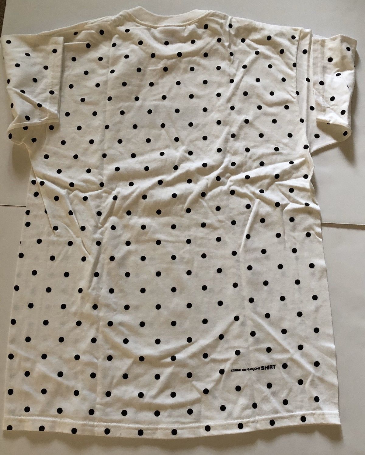 Supreme CDG Polka Dot Box Logo Tee L NEW 2012 Size US L / EU 52-54 / 3 - 2 Thumbnail