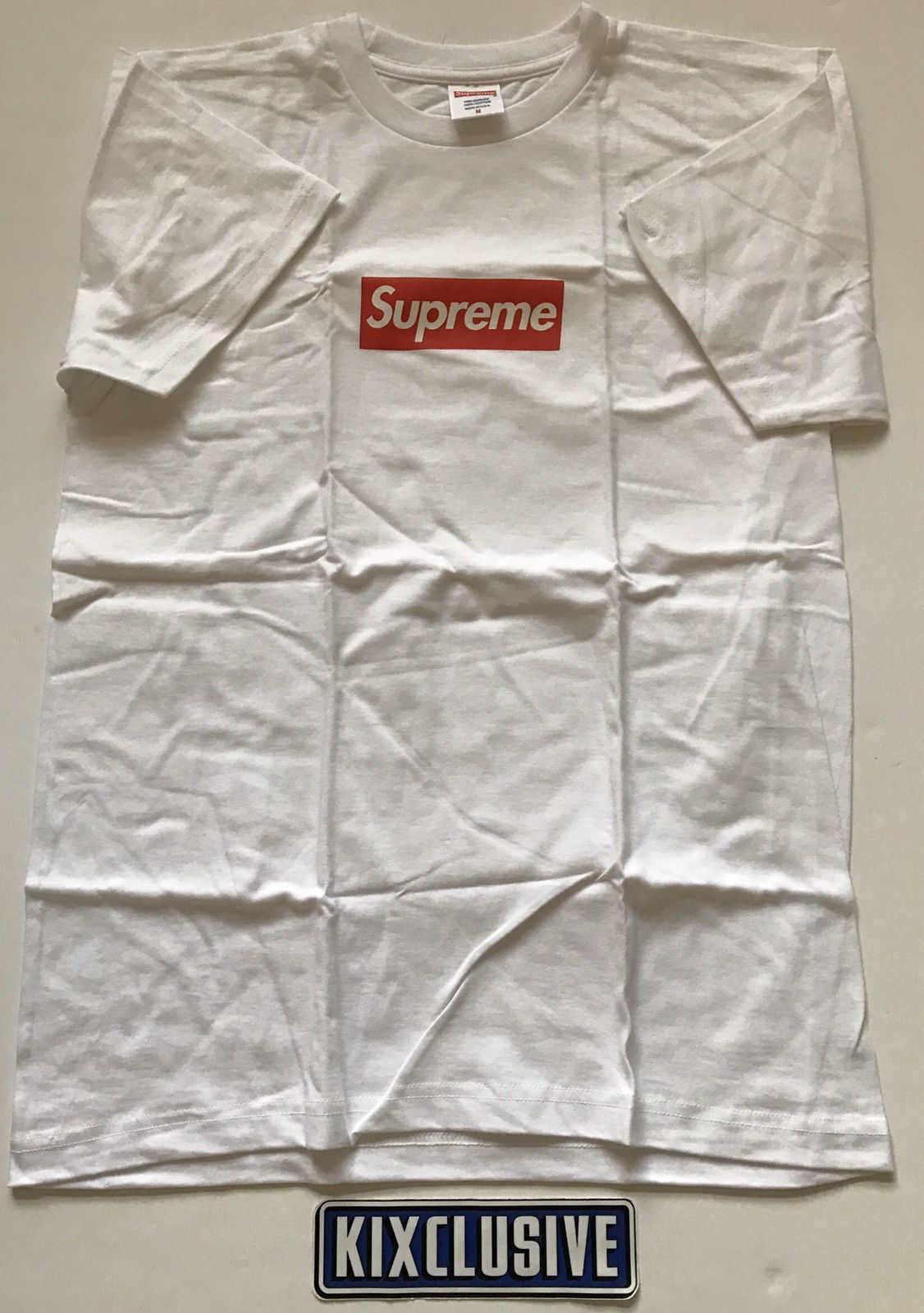 Supreme 20th anniversary Box Logo White Tee M Size US M / EU 48-50 / 2 - 1 Thumbnail