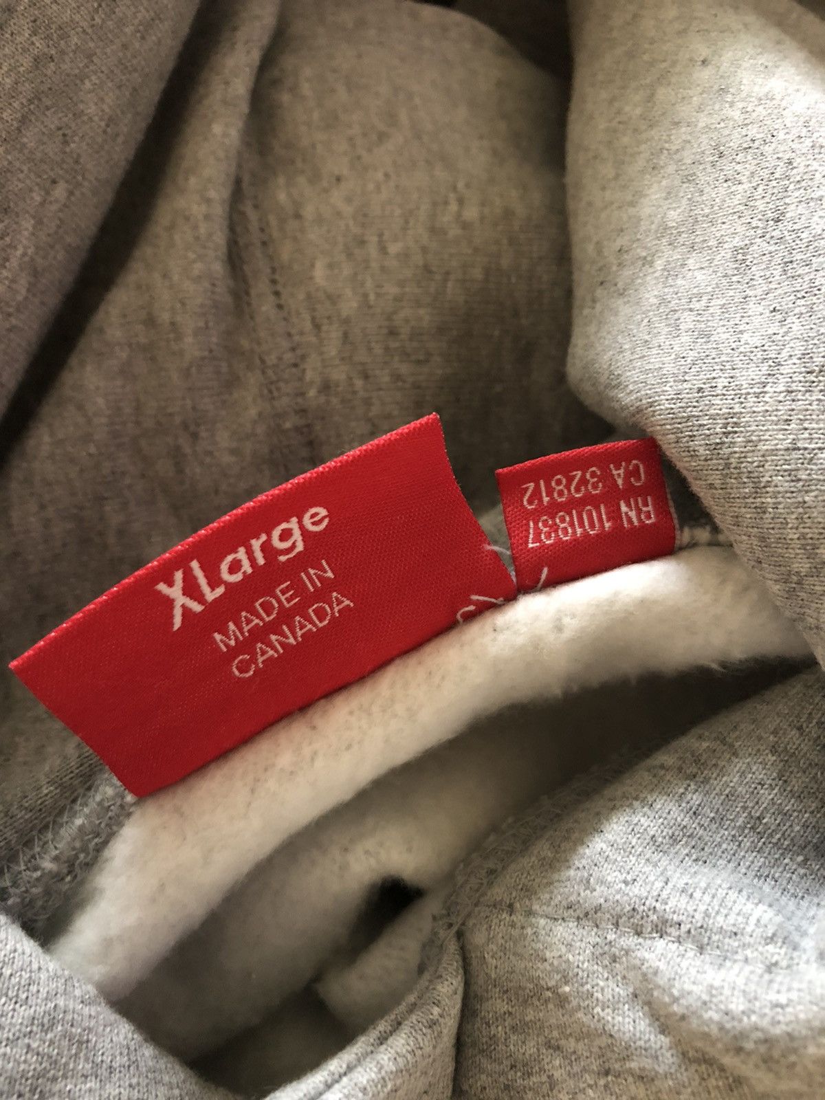 Supreme Box Logo Bogo FW16 Gray Hoodie Size US XL / EU 56 / 4 - 7 Thumbnail