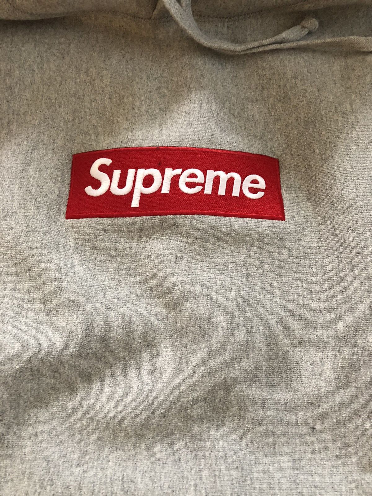 Supreme Box Logo Bogo FW16 Gray Hoodie Size US XL / EU 56 / 4 - 8 Thumbnail