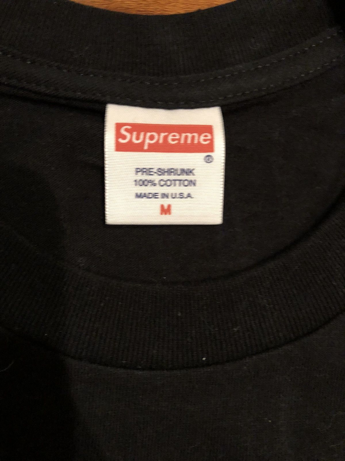 Supreme 20th Anniversary Tee Black Size US M / EU 48-50 / 2 - 2 Thumbnail