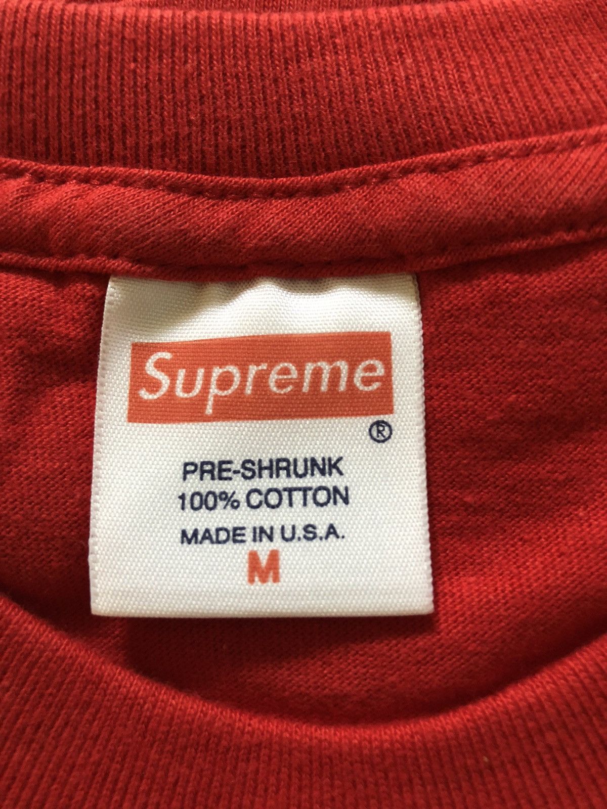 Supreme Supreme 20th Anniversary Box Logo Tee Red M NEW Size US M / EU 48-50 / 2 - 6 Thumbnail