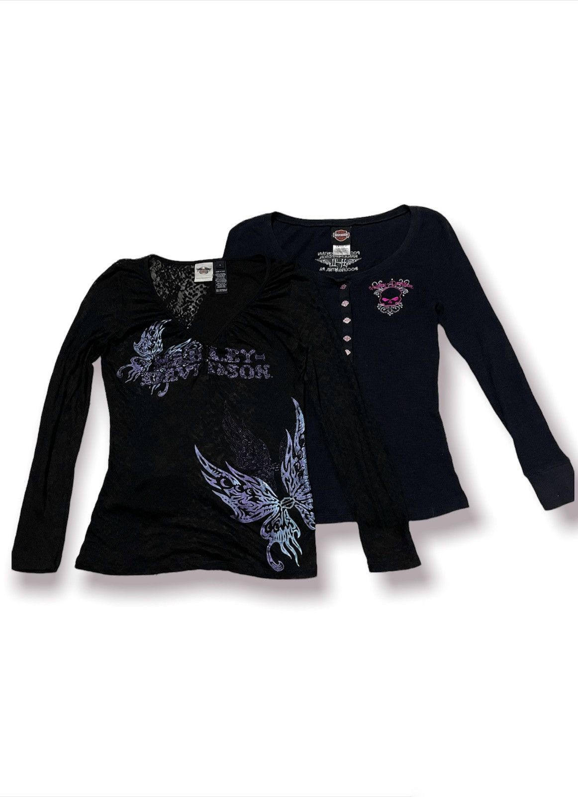 Harley Davidson Combo Sale Harley Davidson Black Tshirt For Women Size S / US 4 / IT 40 - 1 Thumbnail