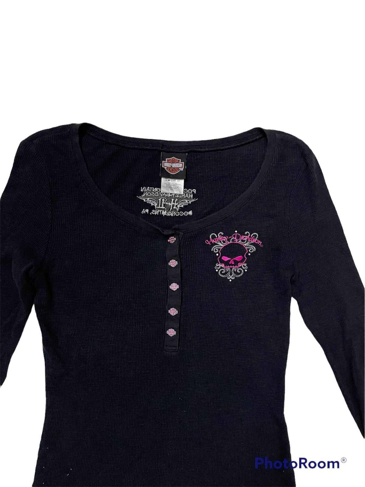 Harley Davidson Combo Sale Harley Davidson Black Tshirt For Women Size S / US 4 / IT 40 - 4 Thumbnail