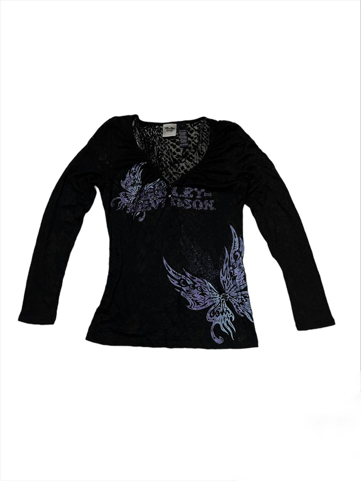 Harley Davidson Combo Sale Harley Davidson Black Tshirt For Women Size S / US 4 / IT 40 - 2 Thumbnail