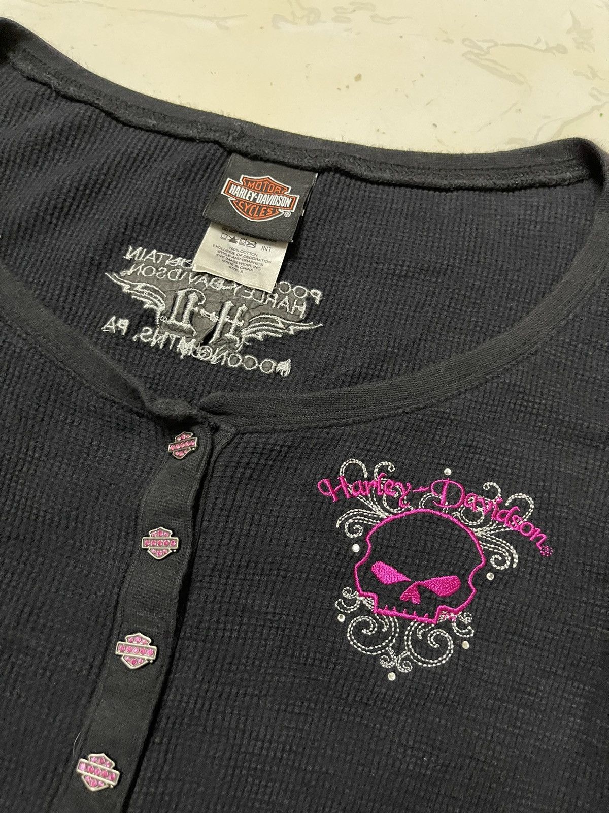 Harley Davidson Combo Sale Harley Davidson Black Tshirt For Women Size S / US 4 / IT 40 - 10 Thumbnail