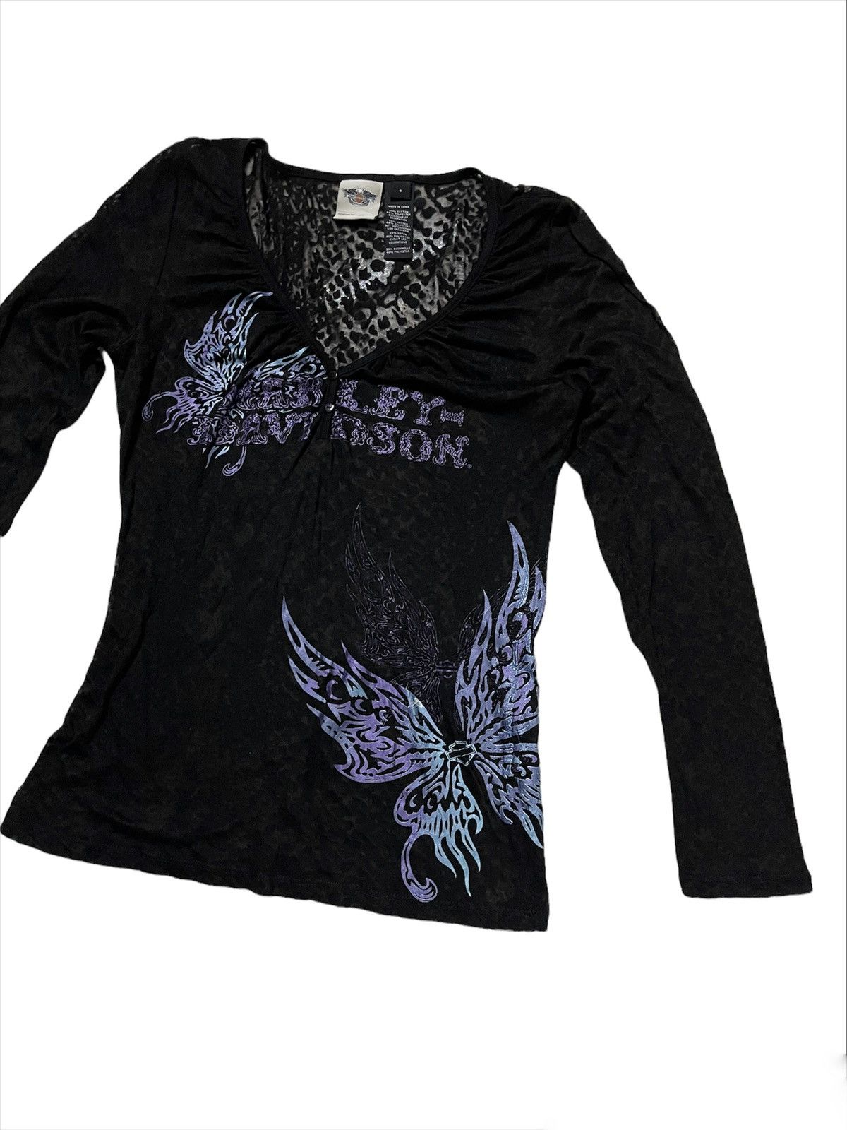 Harley Davidson Combo Sale Harley Davidson Black Tshirt For Women Size S / US 4 / IT 40 - 5 Thumbnail