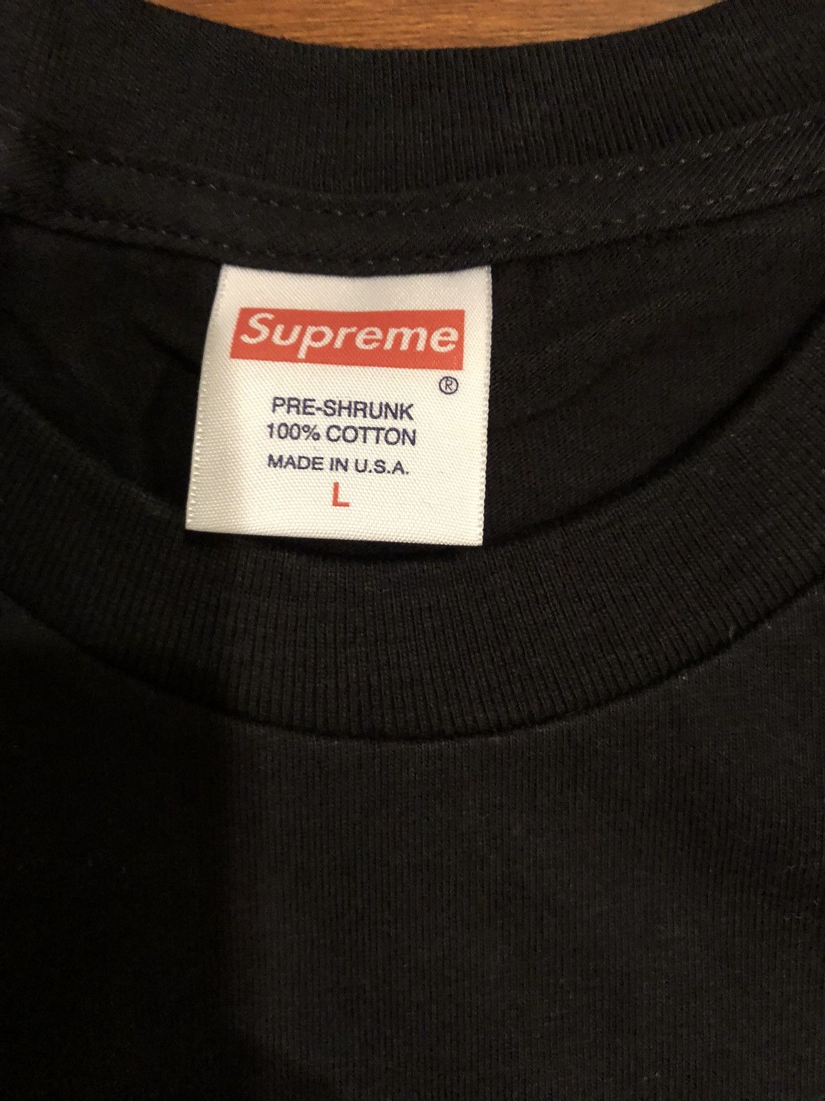 Supreme 20th Anniversary Tee Black Size US L / EU 52-54 / 3 - 2 Thumbnail