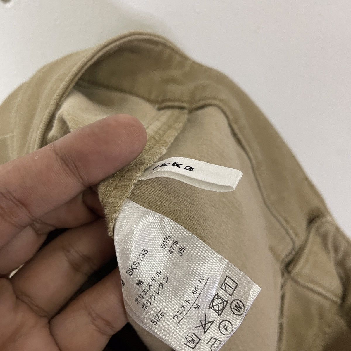 Japanese Brand Vintage ikka Double Knee Pants Size US 27 - 6 Thumbnail