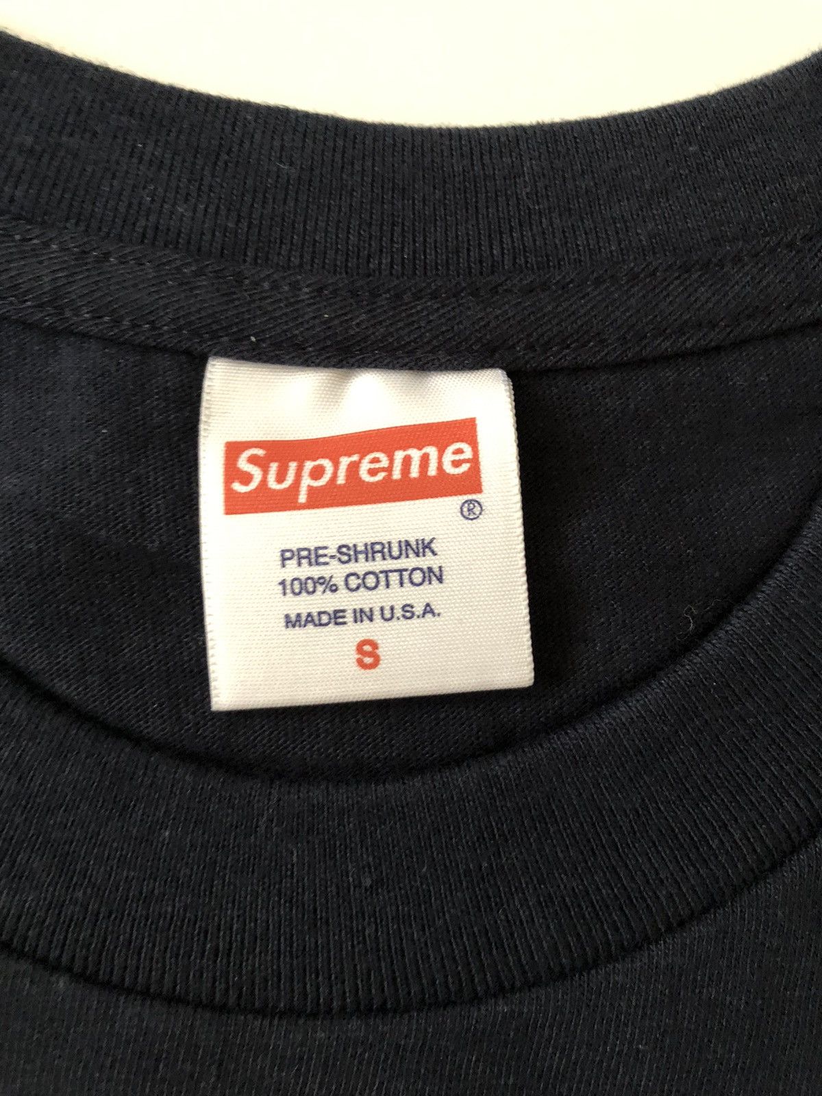 Supreme 20th Anniversary Box Logo Tee Small Navy Size US S / EU 44-46 / 1 - 6 Thumbnail