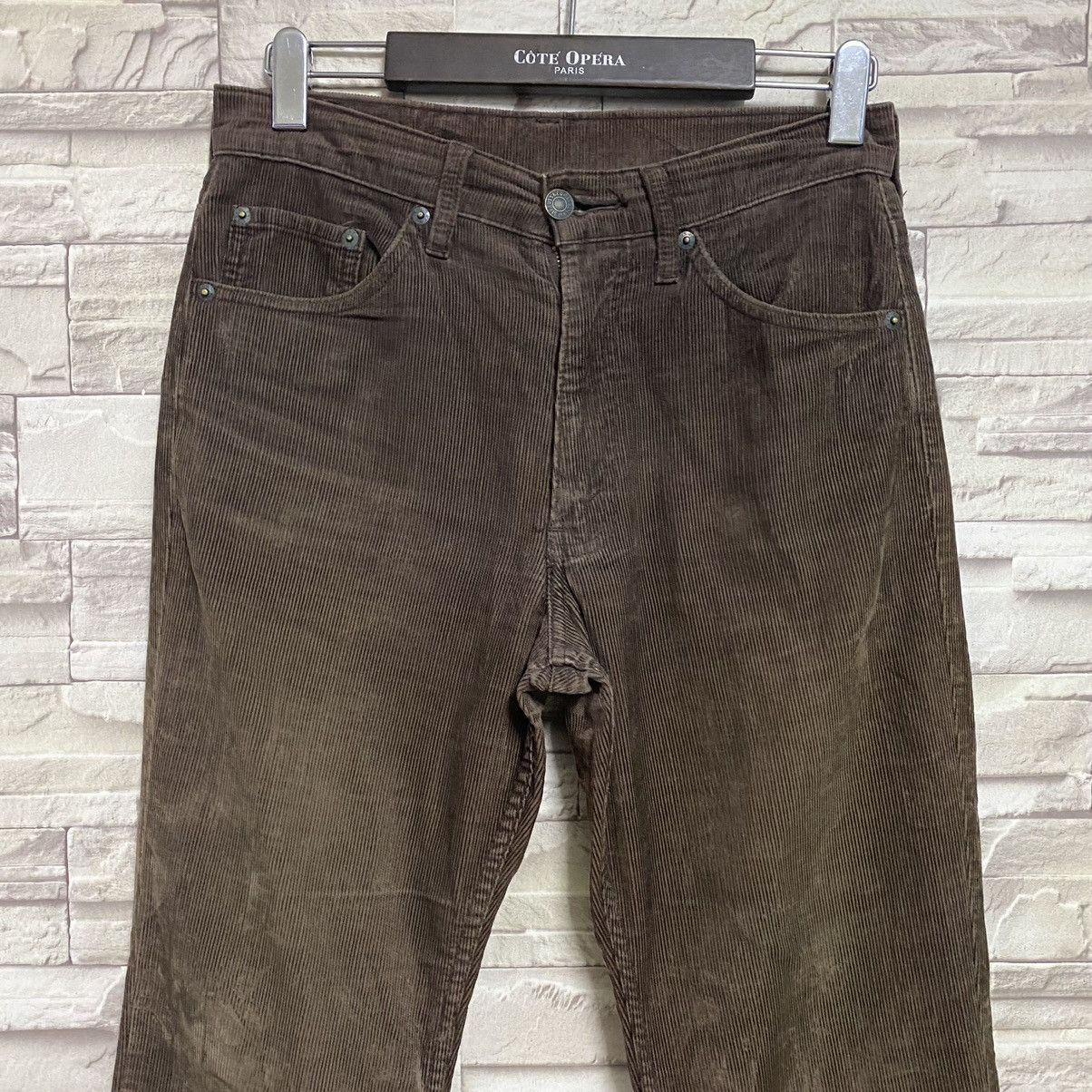 Levi's Vintage 90s Levis 517 Corduroy Flare Pants Hedi Slimane Size US 29 - 4 Thumbnail