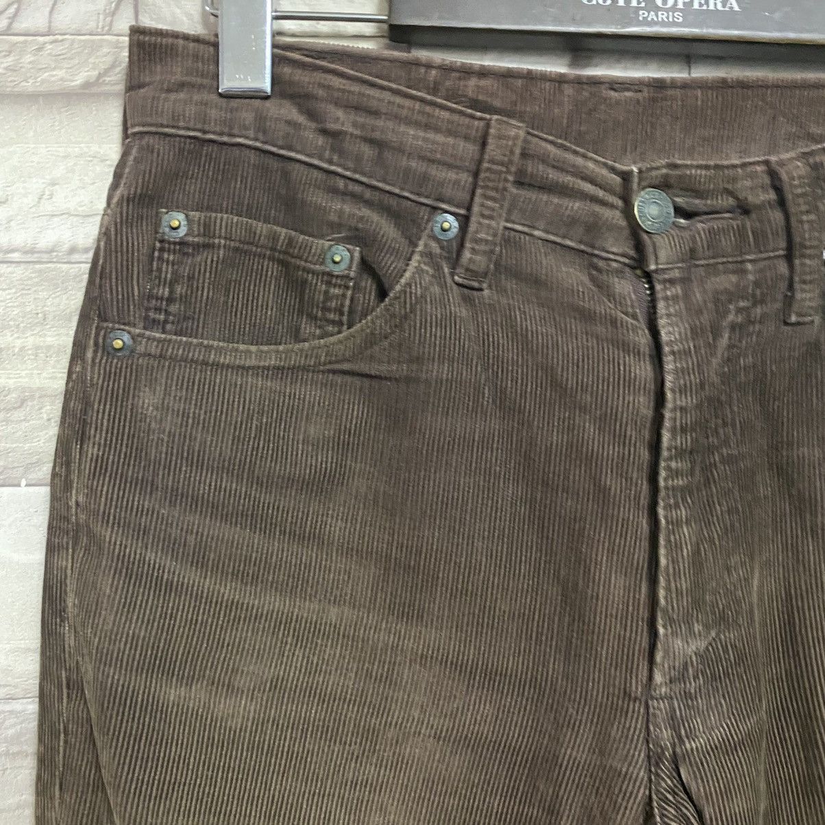Levi's Vintage 90s Levis 517 Corduroy Flare Pants Hedi Slimane Size US 29 - 6 Thumbnail