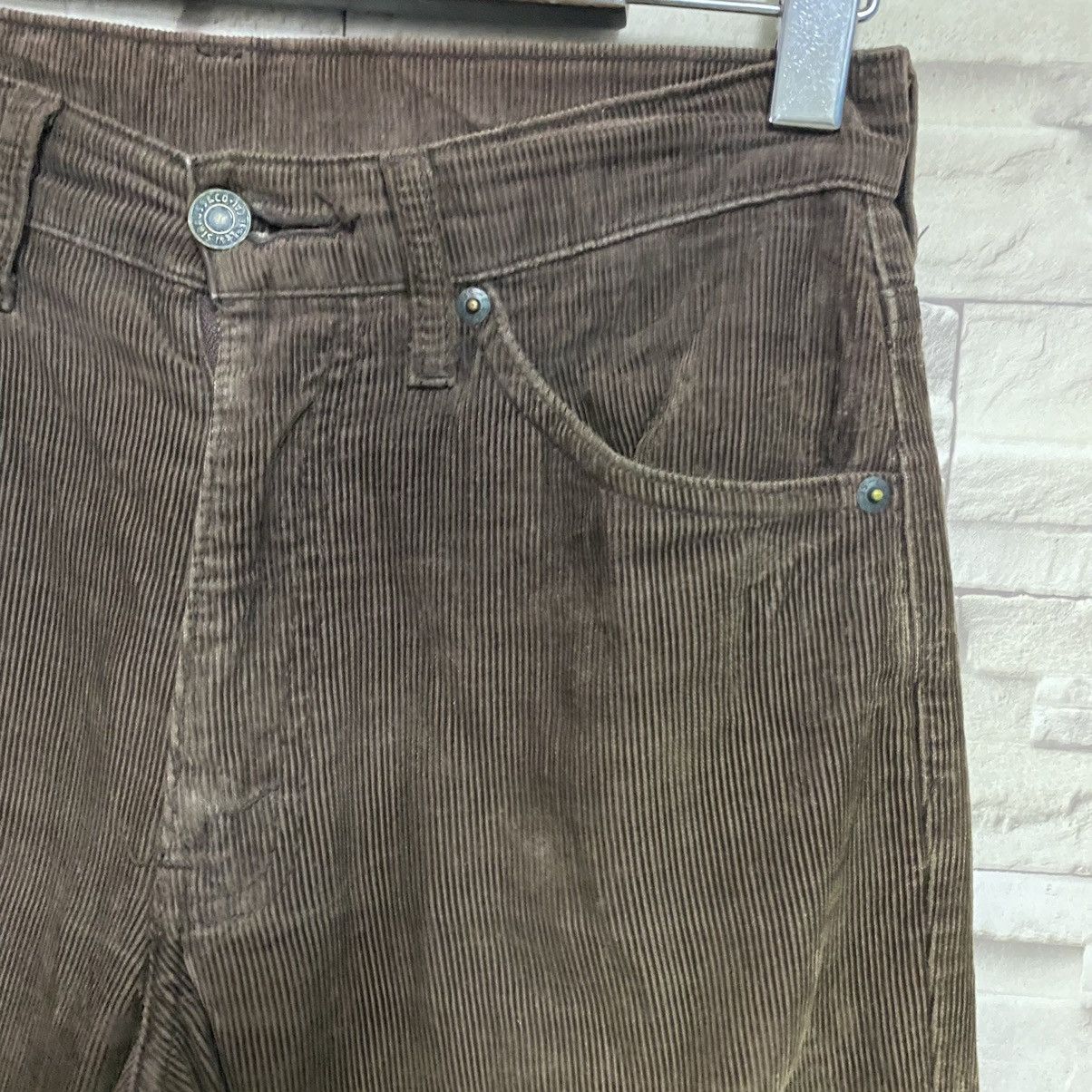 Levi's Vintage 90s Levis 517 Corduroy Flare Pants Hedi Slimane Size US 29 - 5 Thumbnail