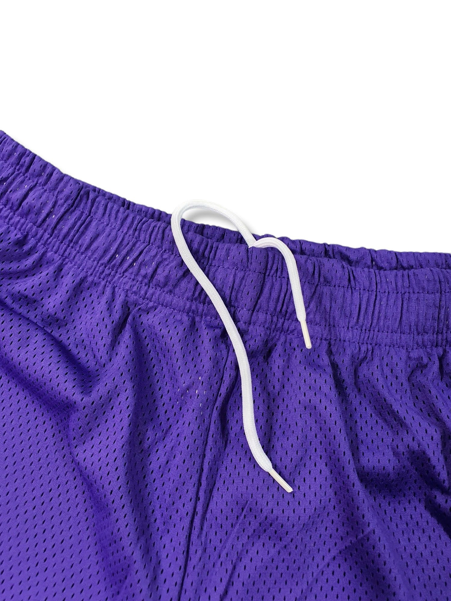 Other Nalan Purple Polyester Mesh Shorts Size US 30 / EU 46 - 4 Thumbnail