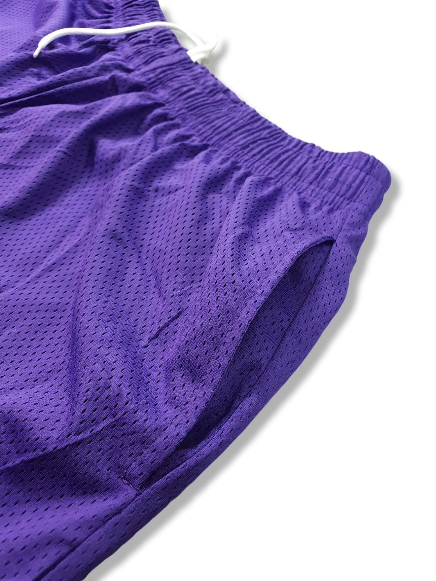 Other Nalan Purple Polyester Mesh Shorts Size US 30 / EU 46 - 2 Thumbnail