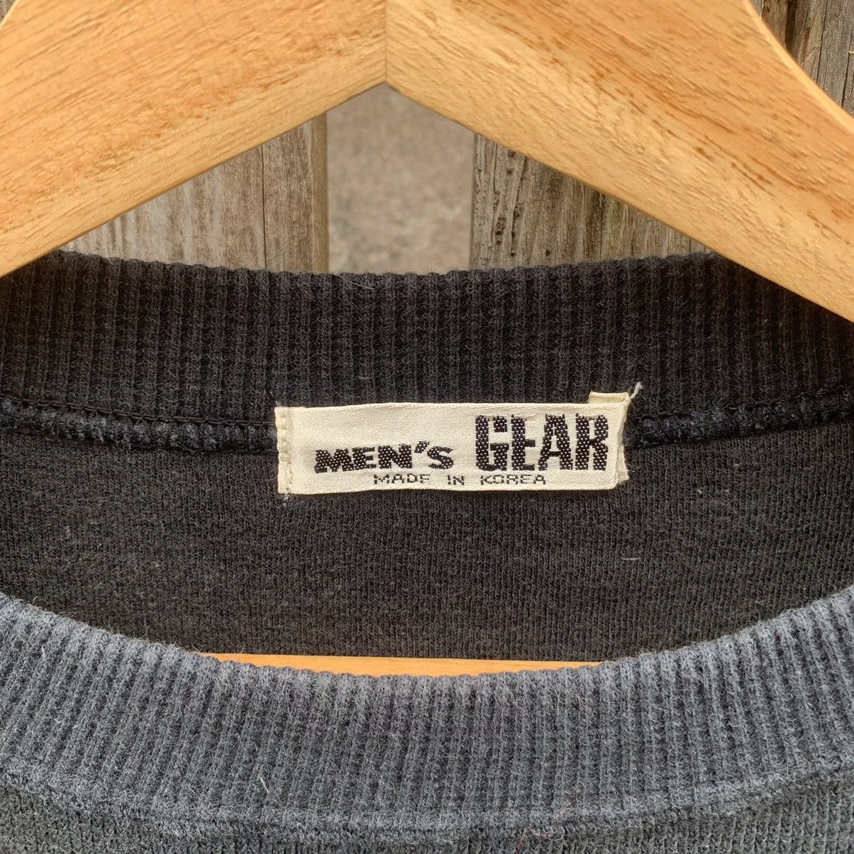 Japanese Brand × Vintage Mens Gear Black Sweater Cropped Baggy Jumper Pullover Size XL / US 12-14 / IT 48-50 - 5 Thumbnail