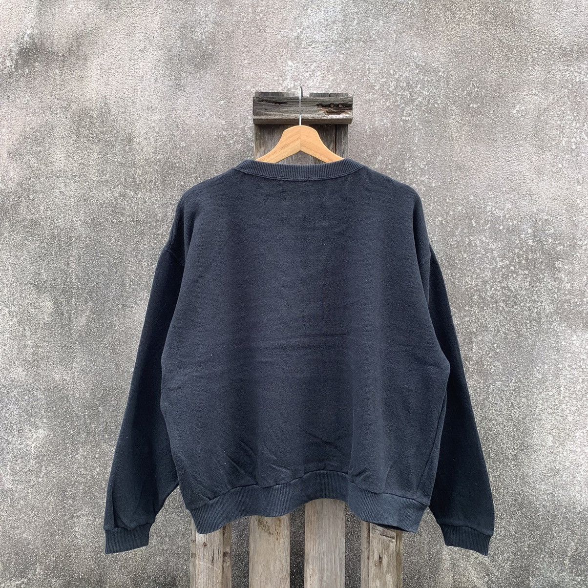 Japanese Brand × Vintage Mens Gear Black Sweater Cropped Baggy Jumper Pullover Size XL / US 12-14 / IT 48-50 - 7 Thumbnail