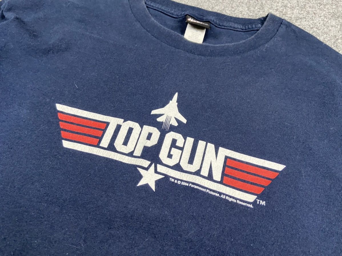 Vintage Vintage Movie Top Gun Maverick 2004 T-shirt Size US L / EU 52-54 / 3 - 5 Thumbnail