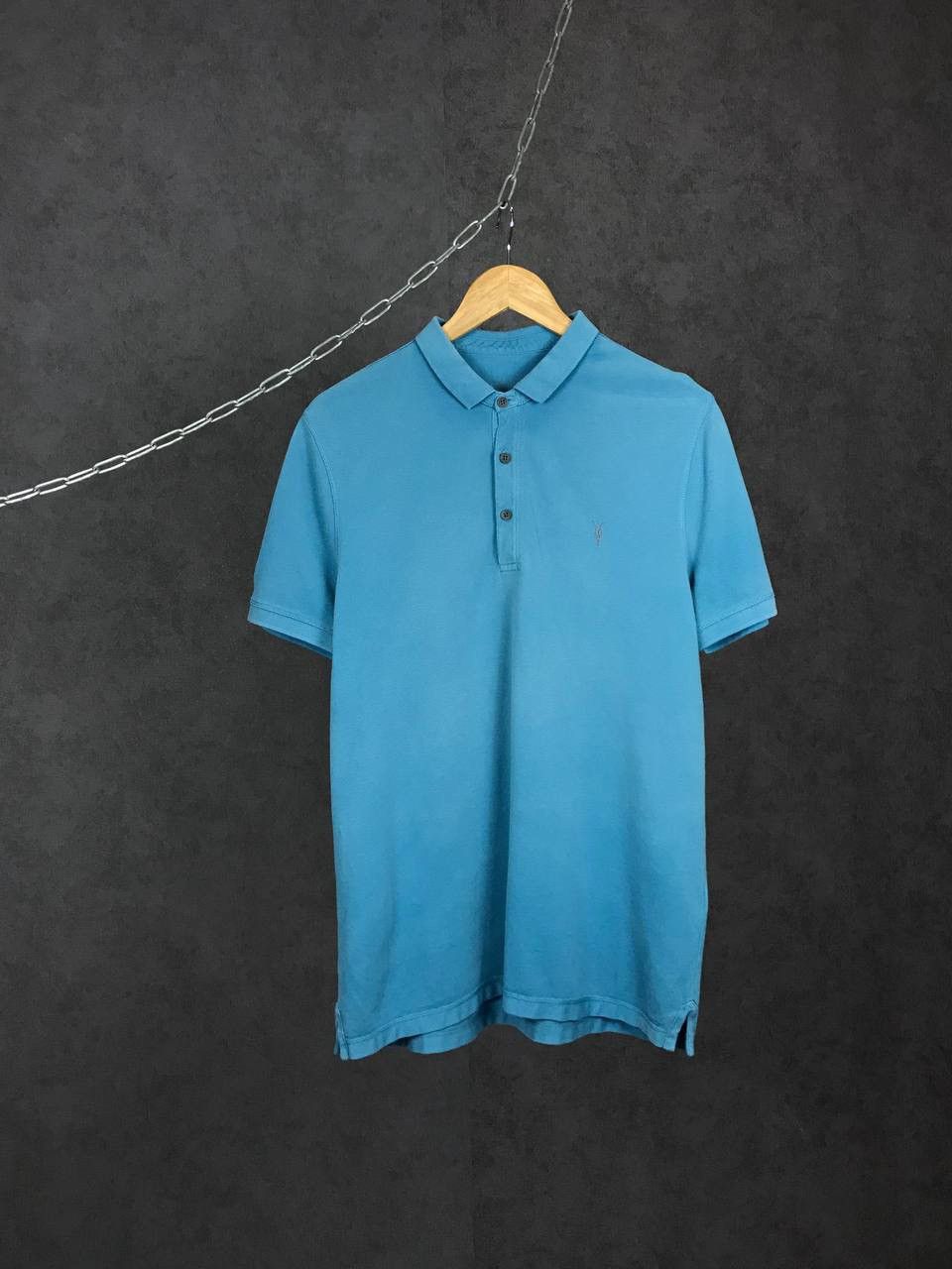 Allsaints Allsaints luxury streetwear polo tee Size US L / EU 52-54 / 3 - 1 Thumbnail