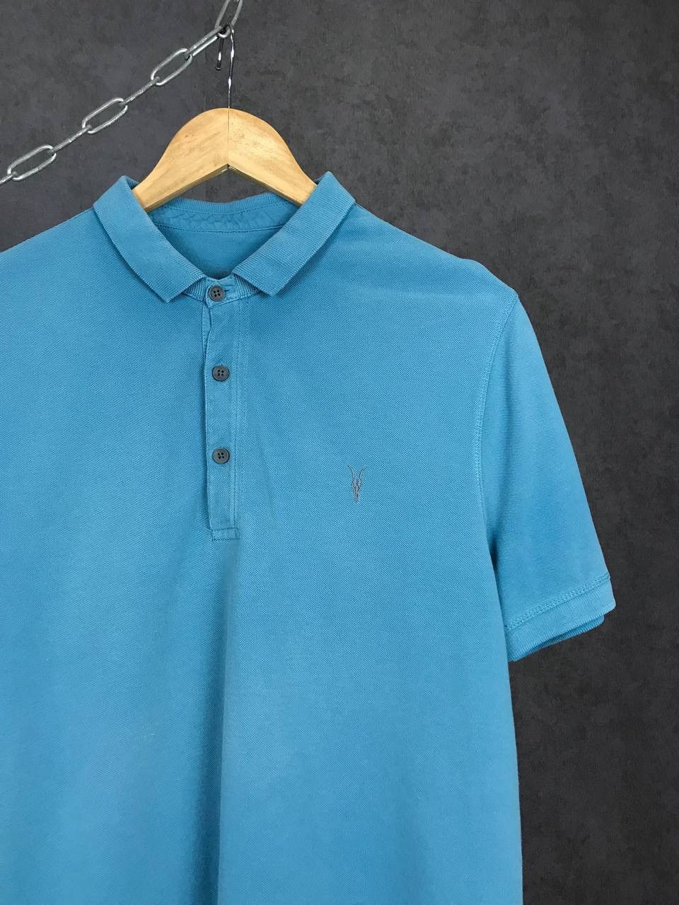 Allsaints Allsaints luxury streetwear polo tee Size US L / EU 52-54 / 3 - 2 Thumbnail