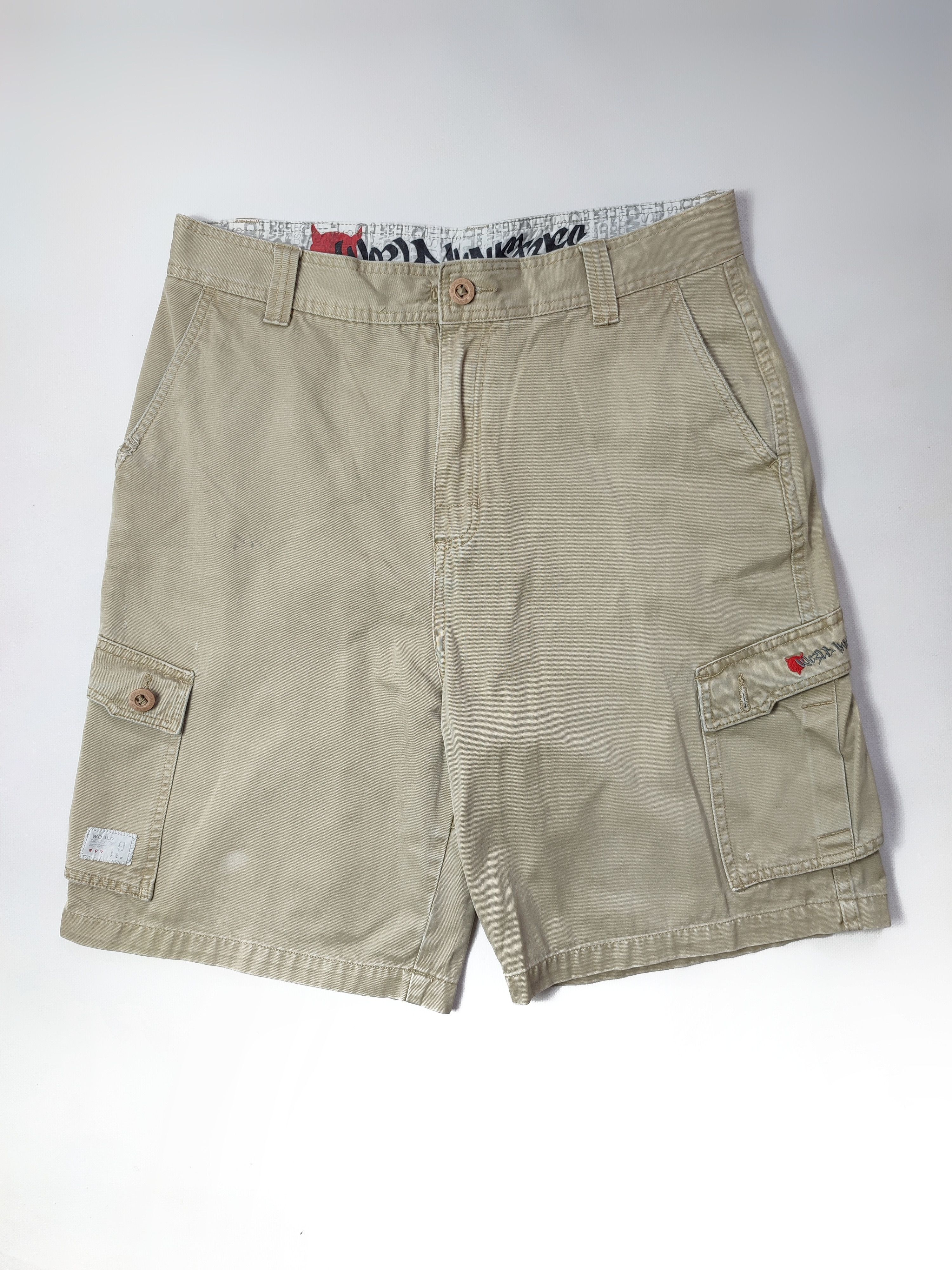 Hook-Ups Vintage World Industries Cargo shorts Size US 32 / EU 48 - 2 Thumbnail