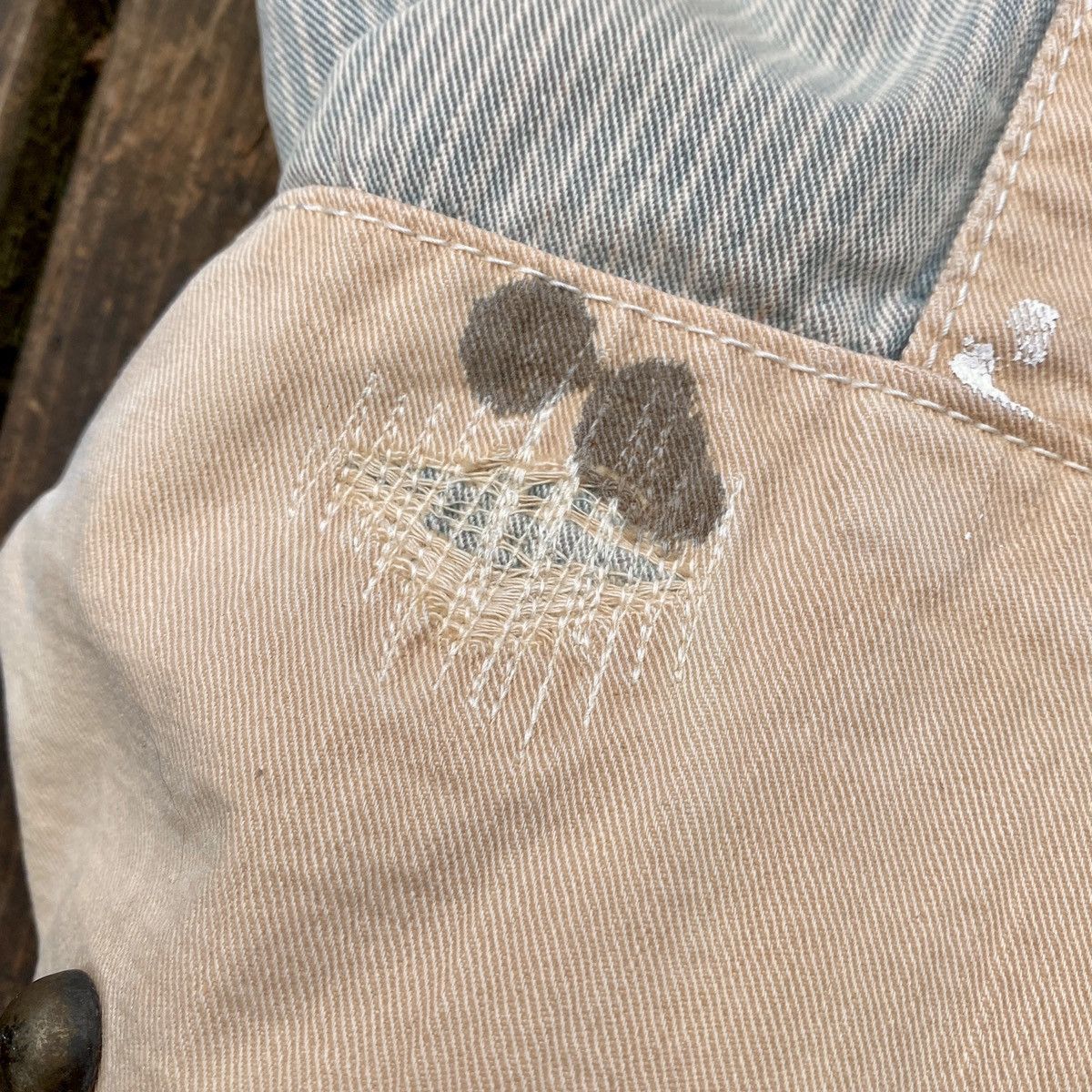 Kapital Kapital Duffle Toe Bag Boro Weathering Damages Size ONE SIZE - 3 Thumbnail