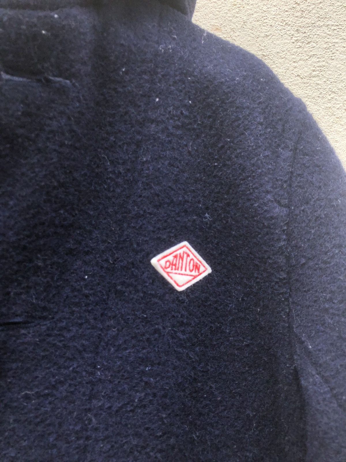 Danton WINTER SALE NOW🔥❌Duffle Coat DANTON Wool Navy Blue Hooded Size US M / EU 48-50 / 2 - 5 Thumbnail