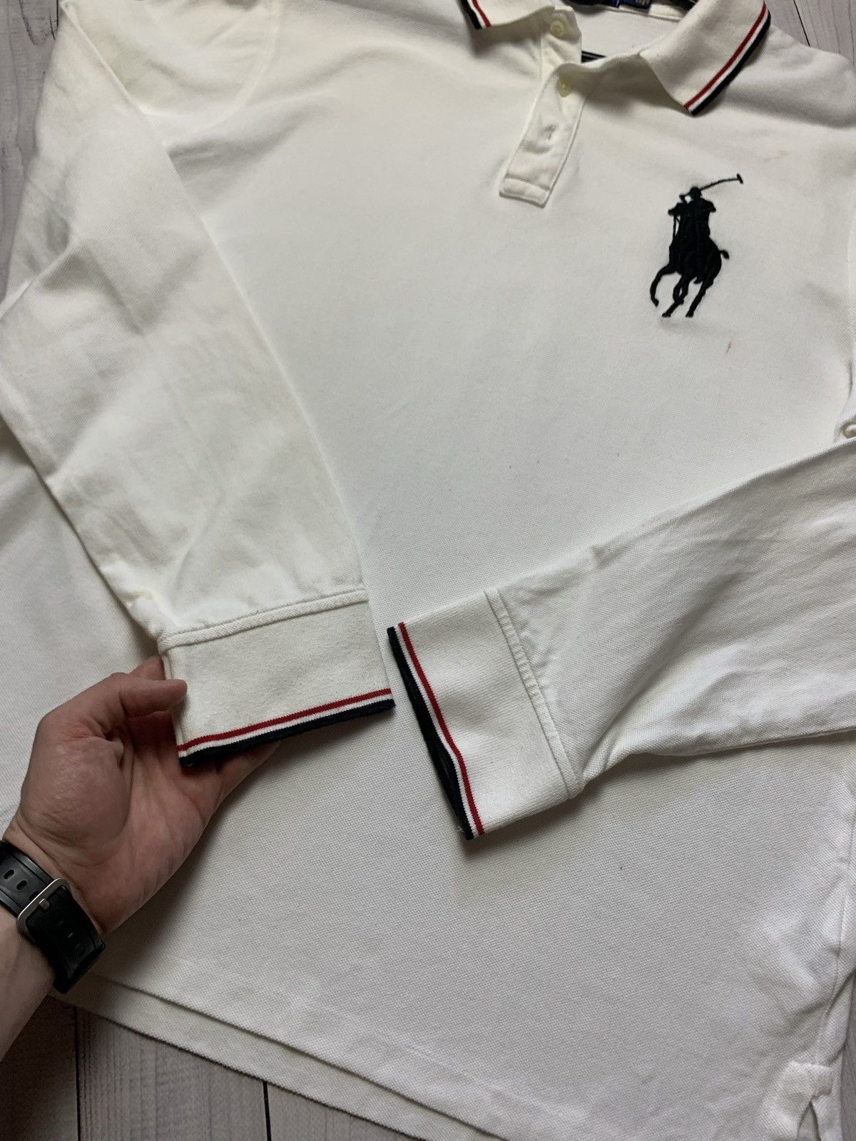Polo Ralph Lauren Rugby polo Ralph Lauren size L big pony Size US L / EU 52-54 / 3 - 6 Thumbnail