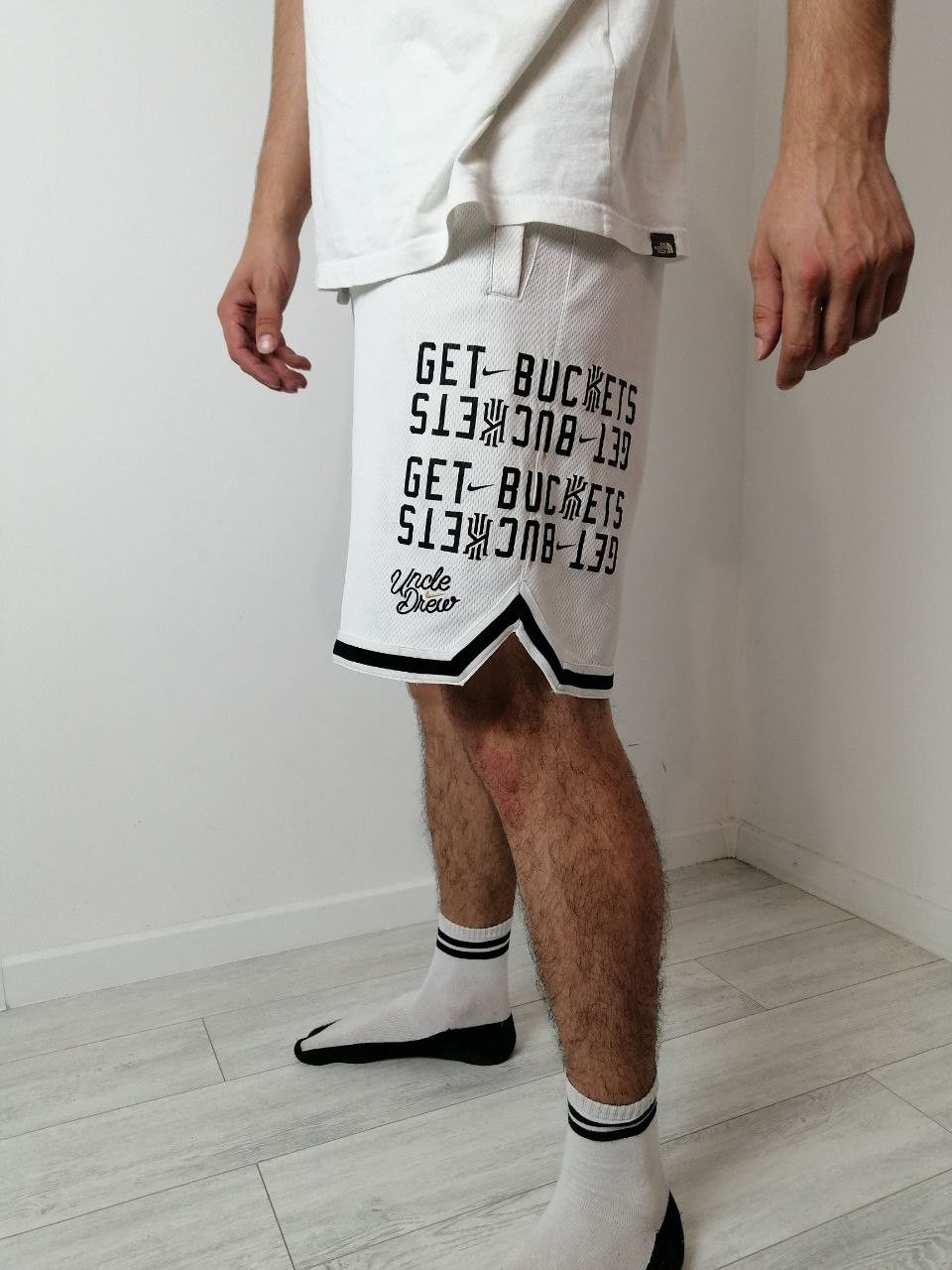 Nike Nike Kyrie Irving DNA Shorts Uncle Drew White Black Size US 30 / EU 46 - 6 Thumbnail