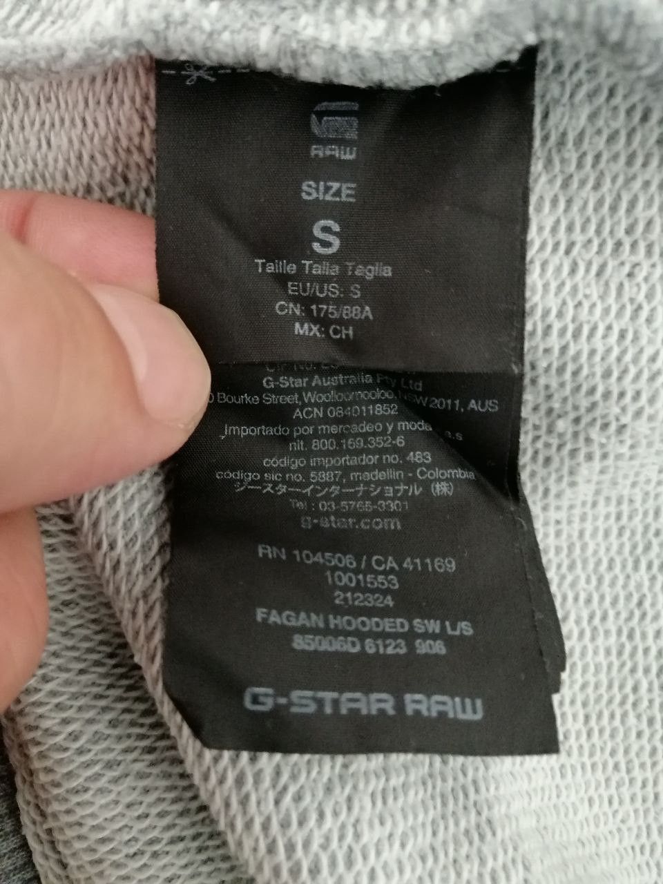 G-Star Lightweight Hoodie G Star Raw big logo Size US S / EU 44-46 / 1 - 7 Thumbnail