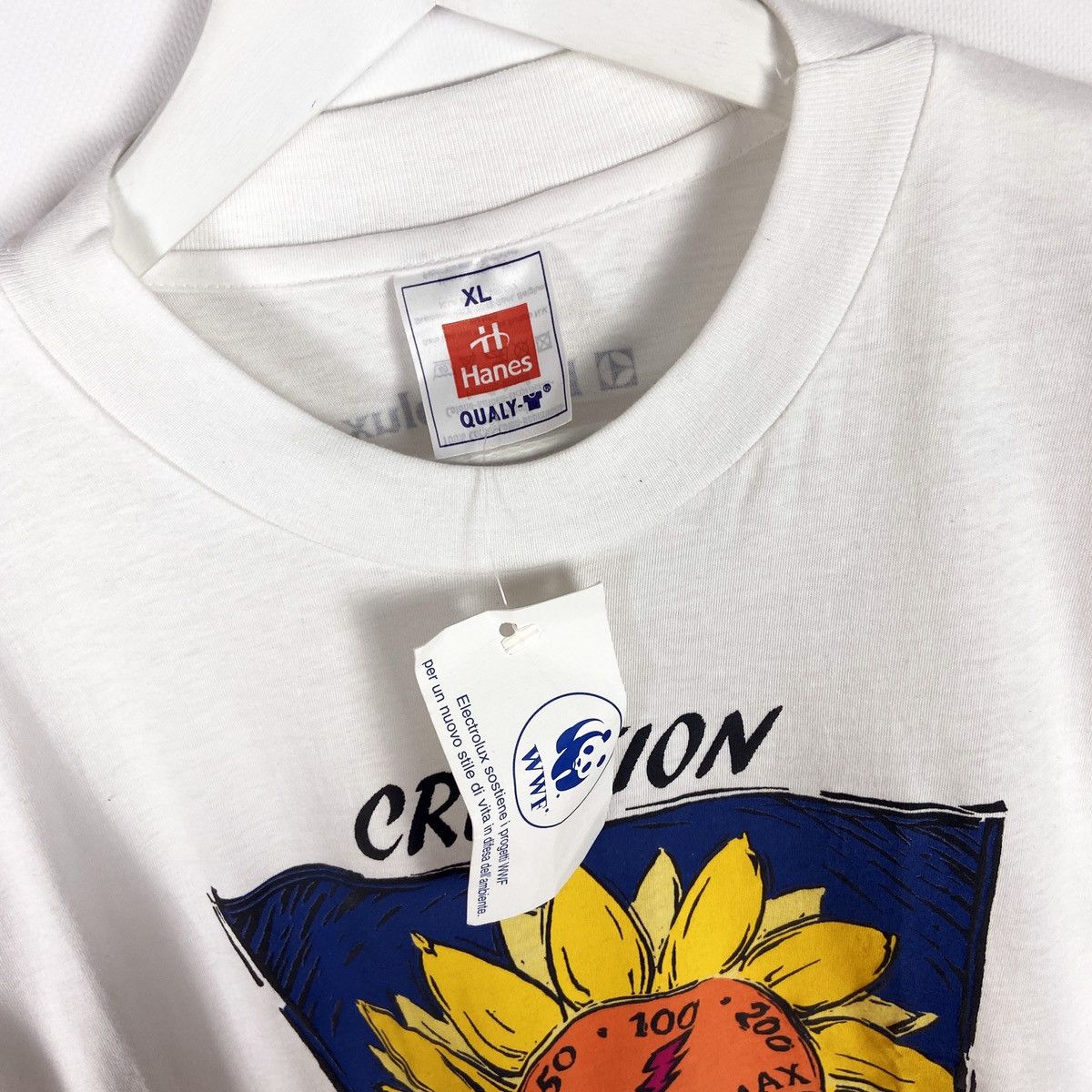 Arts & Science Vintage 90s Single Electrolux Creation Save the planet tee Size US XL / EU 56 / 4 - 4 Thumbnail