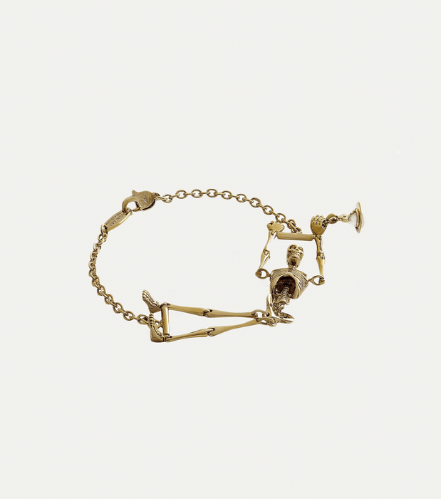 Vivienne Westwood: Gold Skeleton Bracelet