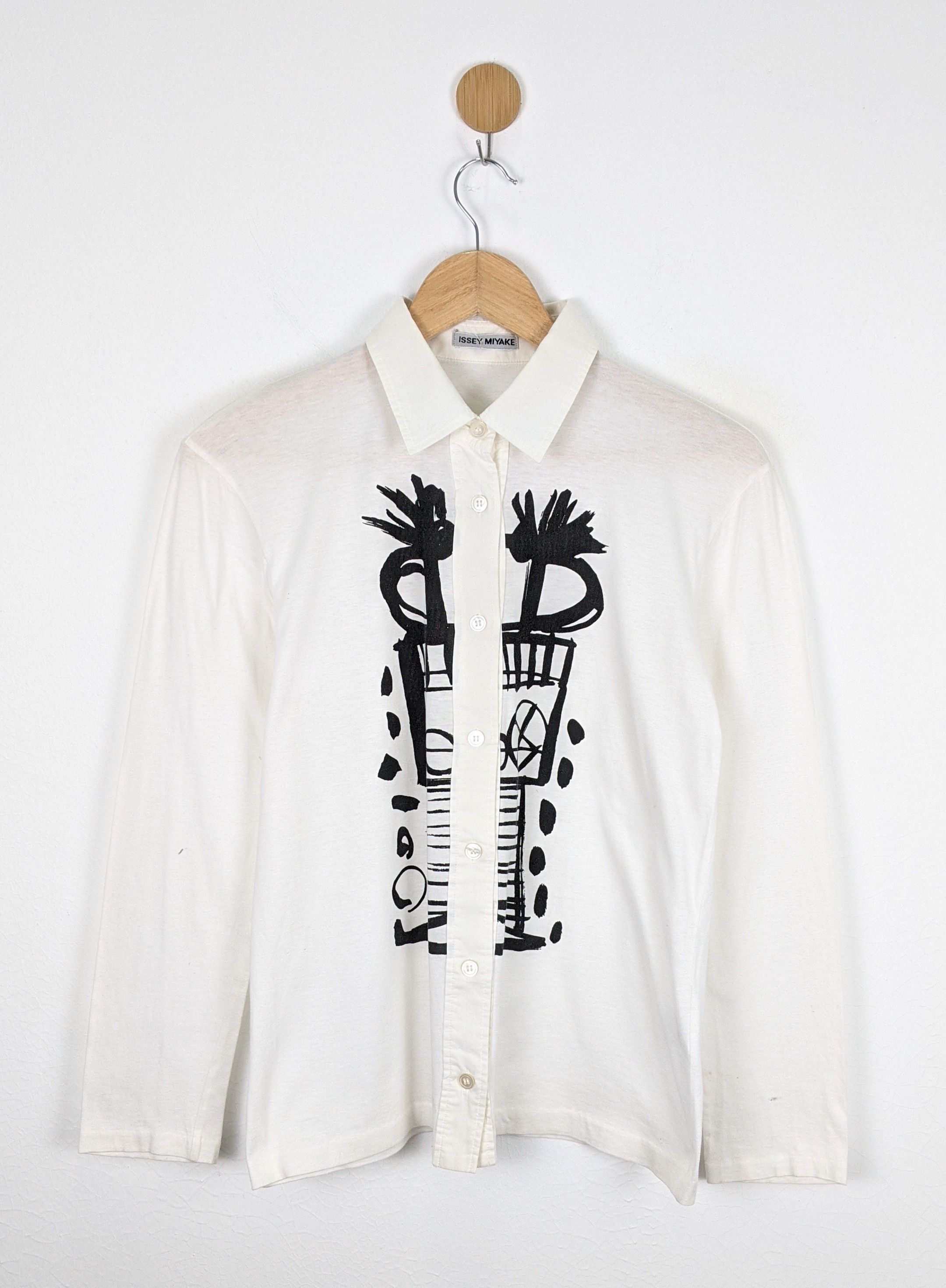 Issey Miyake Casual Art shirt