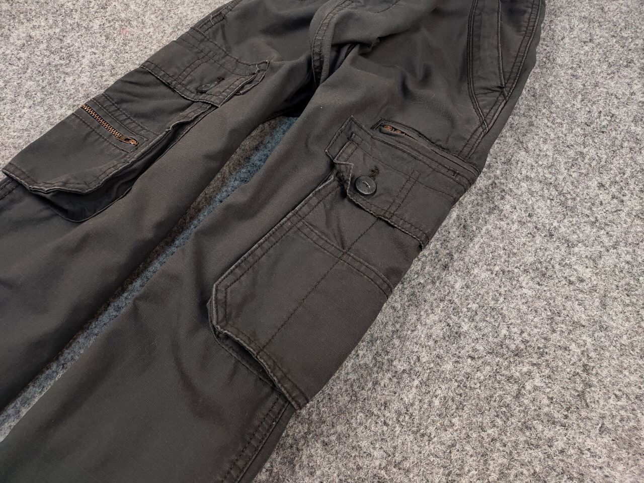 Japanese Brand Vintage 90's Cargo Pants Travis Scott Japan Zip Pocket Size US 36 / EU 52 - 6 Thumbnail