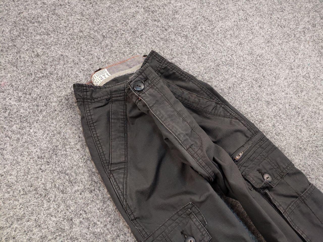 Japanese Brand Vintage 90's Cargo Pants Travis Scott Japan Zip Pocket Size US 36 / EU 52 - 11 Thumbnail