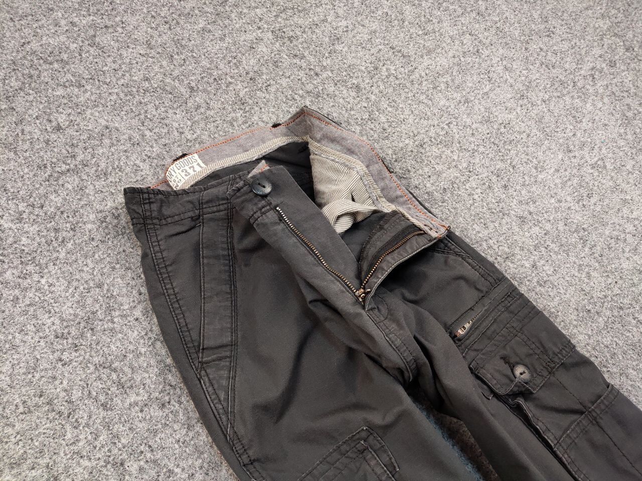 Japanese Brand Vintage 90's Cargo Pants Travis Scott Japan Zip Pocket Size US 36 / EU 52 - 12 Thumbnail