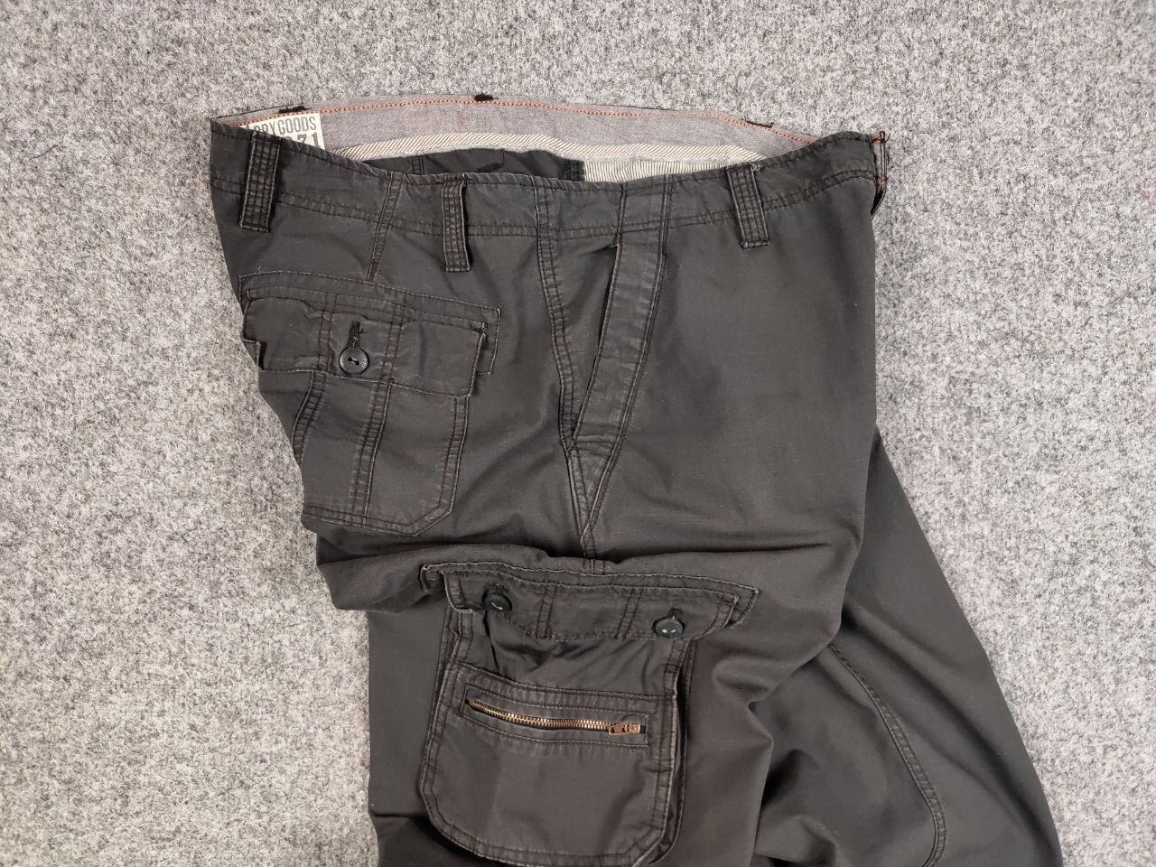 Japanese Brand Vintage 90's Cargo Pants Travis Scott Japan Zip Pocket Size US 36 / EU 52 - 17 Thumbnail