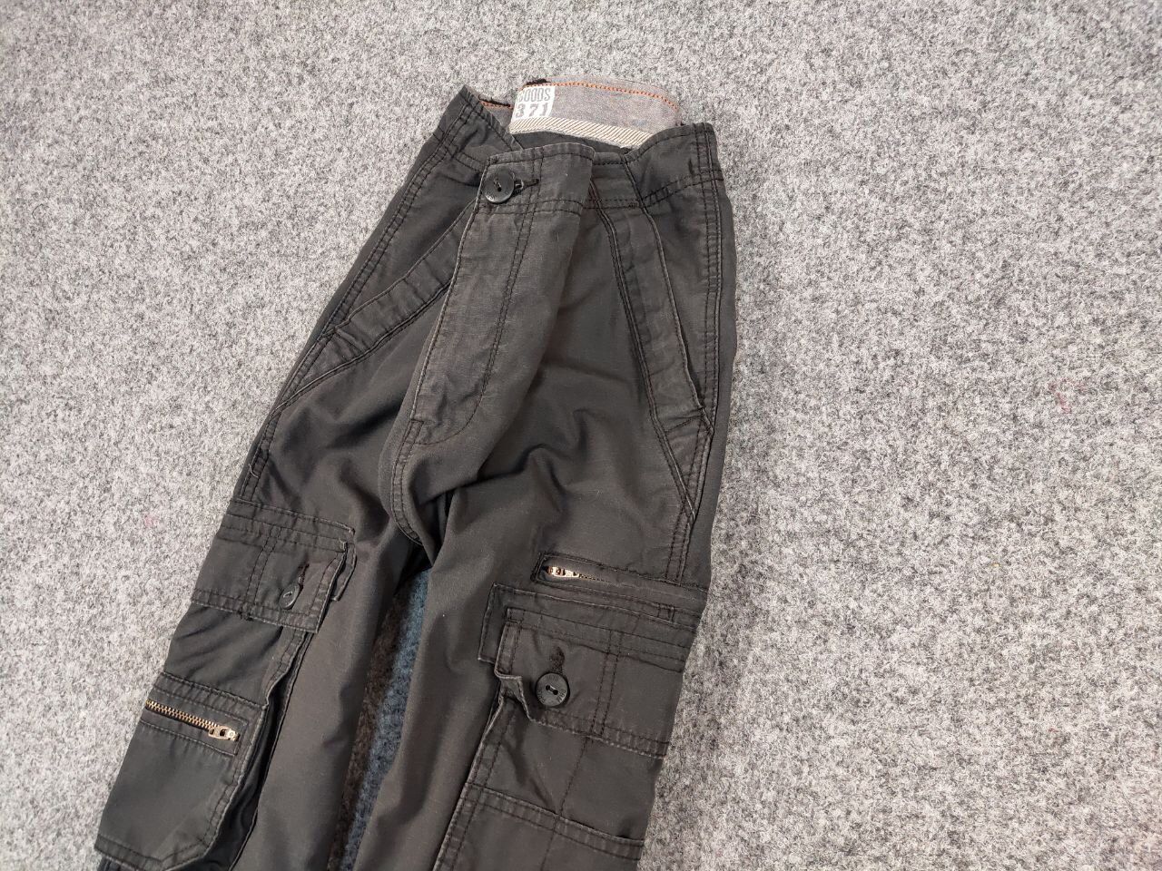 Japanese Brand Vintage 90's Cargo Pants Travis Scott Japan Zip Pocket Size US 36 / EU 52 - 4 Thumbnail