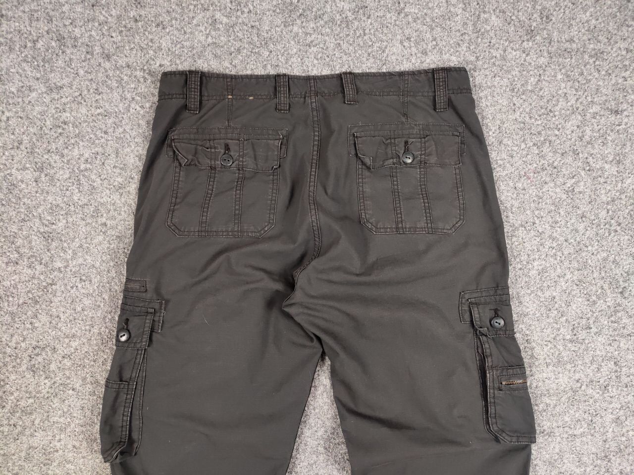 Japanese Brand Vintage 90's Cargo Pants Travis Scott Japan Zip Pocket Size US 36 / EU 52 - 15 Thumbnail