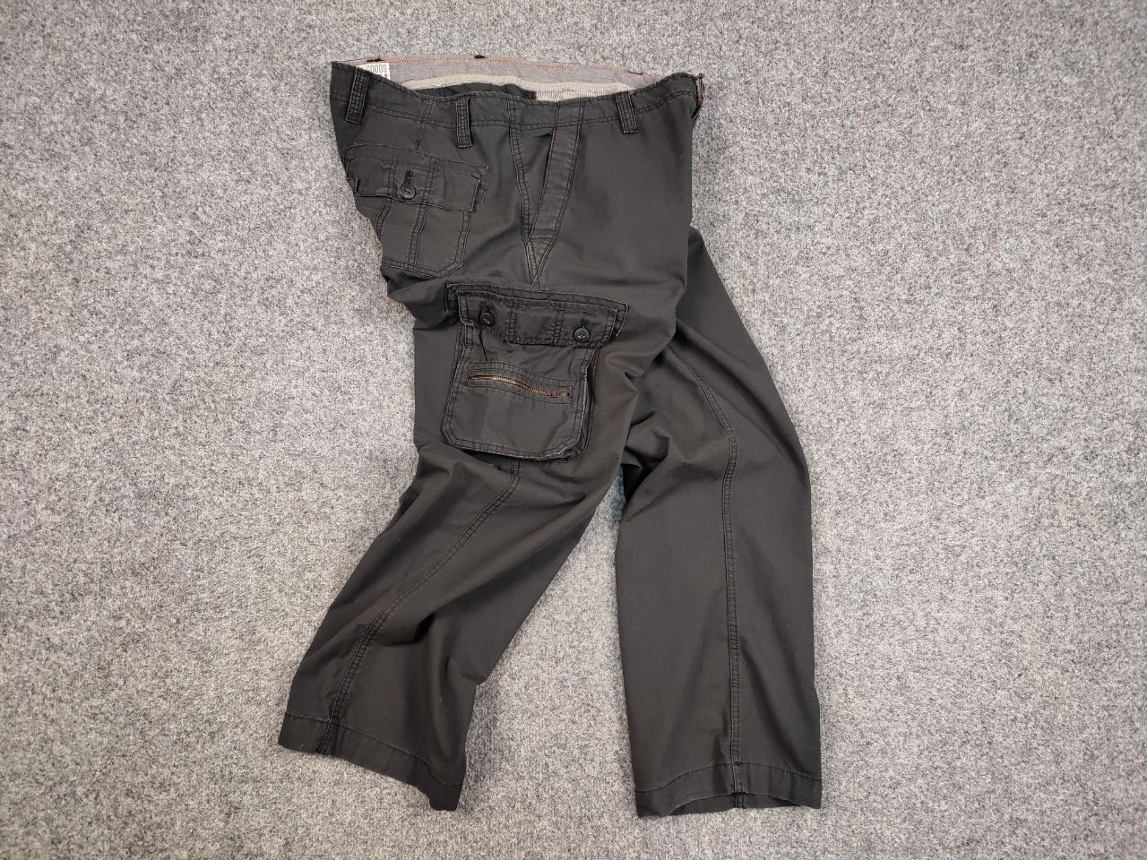 Japanese Brand Vintage 90's Cargo Pants Travis Scott Japan Zip Pocket Size US 36 / EU 52 - 16 Thumbnail
