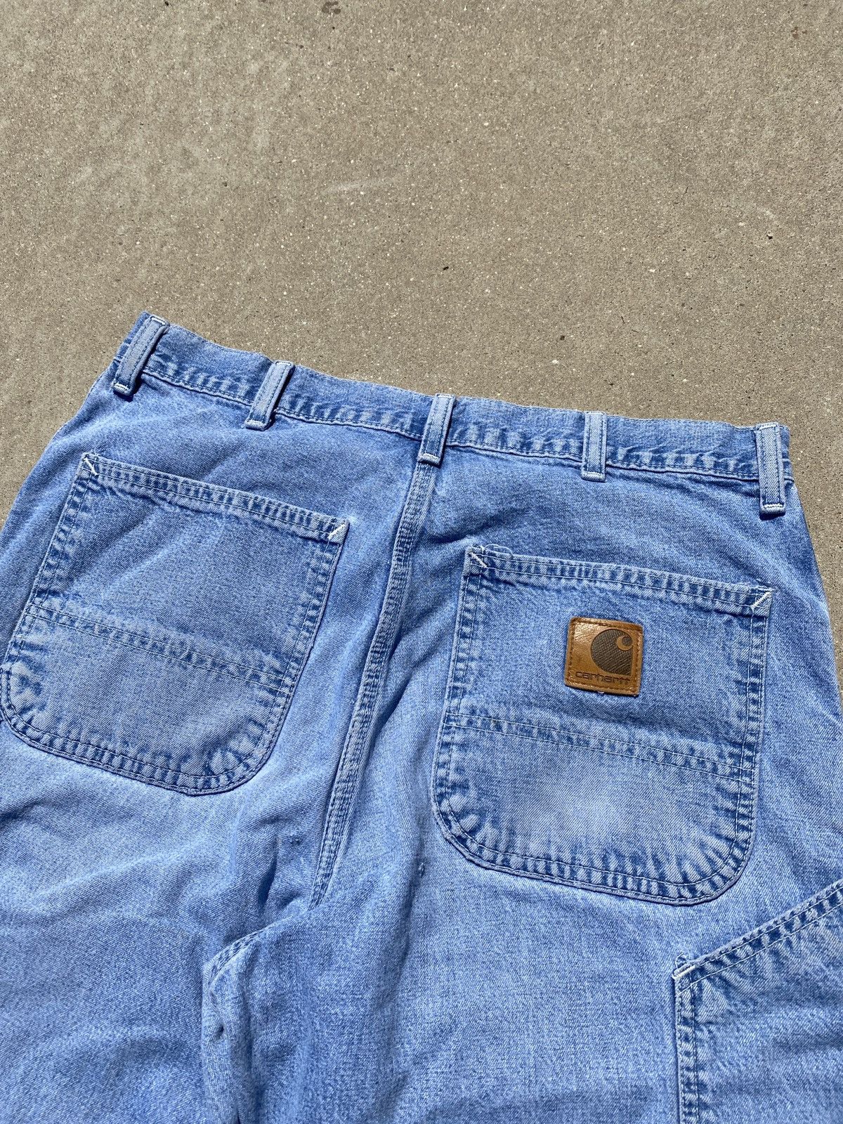 Vintage Vintage Carhartt 90s Denim Jean Shorts Jorts | Grailed