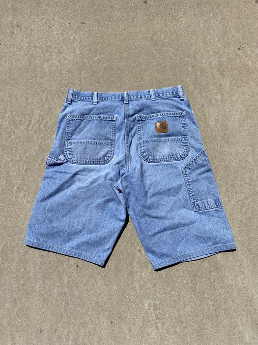 Vintage Vintage Carhartt 90s Denim Jean Shorts Jorts | Grailed