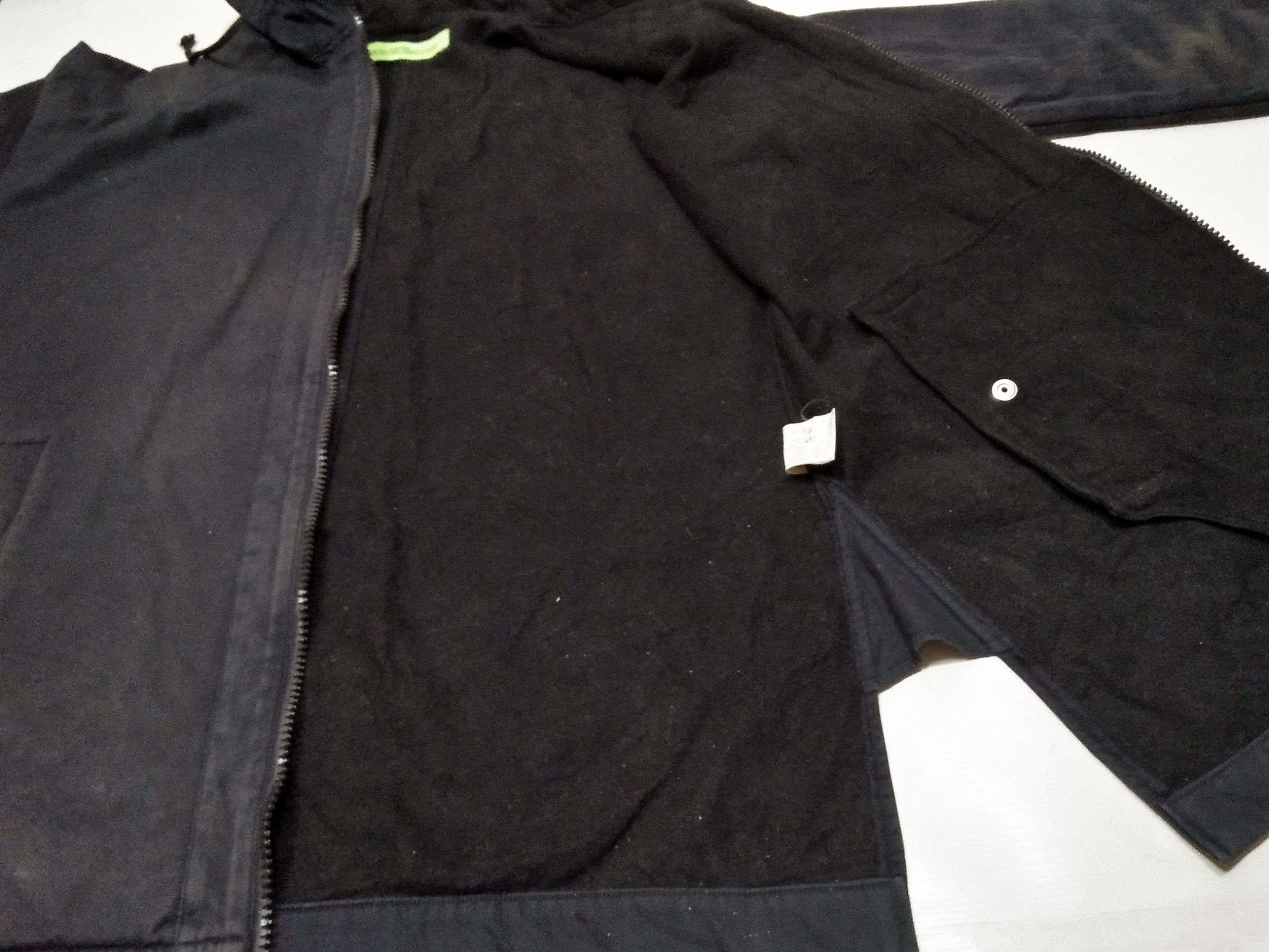 CABANE de ZUCCa × Issey Miyake 1999/2000 The Year of Climax Collection Navy Hoodie Parka Size US M / EU 48-50 / 2 - 3 Thumbnail
