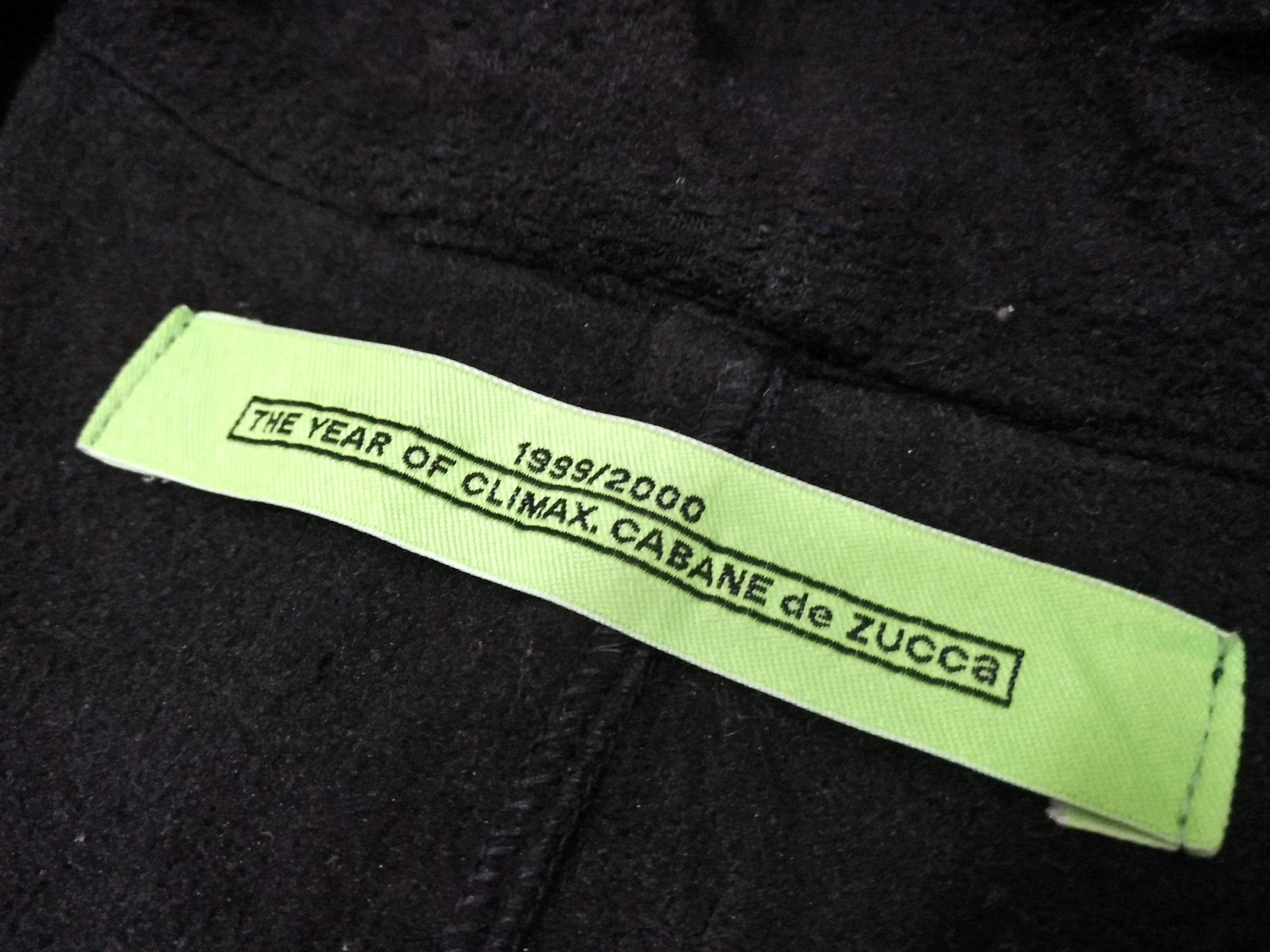 CABANE de ZUCCa × Issey Miyake 1999/2000 The Year of Climax Collection Navy Hoodie Parka Size US M / EU 48-50 / 2 - 4 Thumbnail