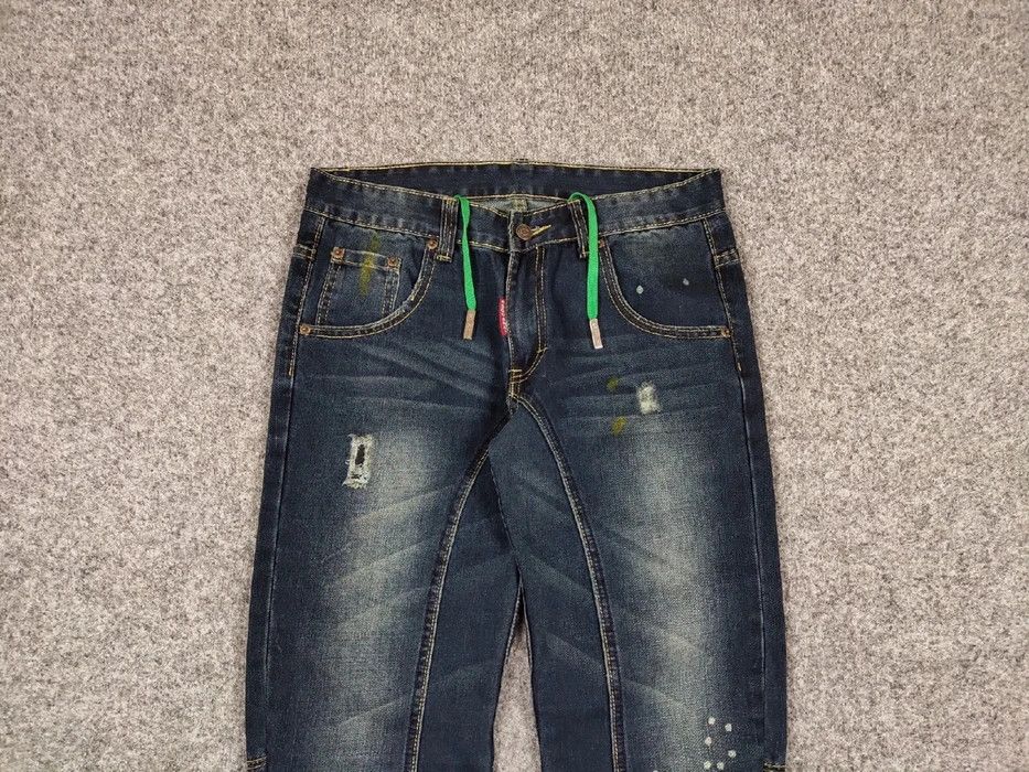 Dsquared2 Authentic Dsquared2 Asymmetric Jeans Distressed Blue Denim Size US 30 / EU 46 - 3 Thumbnail